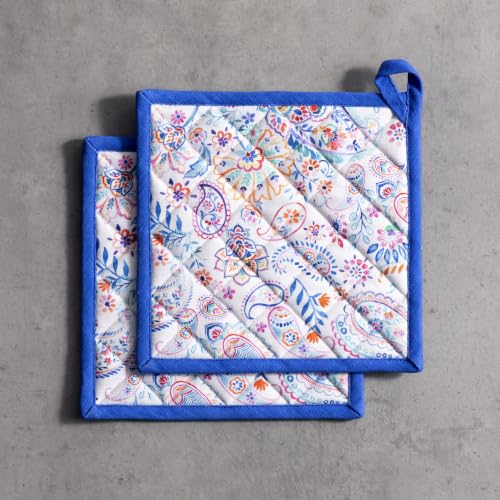 Pot Holders 100% Cotton Potholders (2 Count)