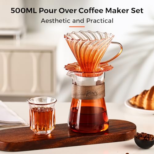 Pour Over Coffee Maker Set