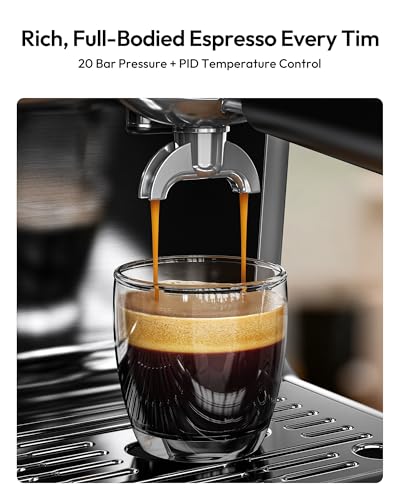 Espresso Machine with Grinder and Milk Frother