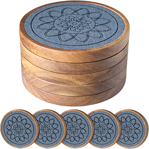 Wood Coasters for Drinks