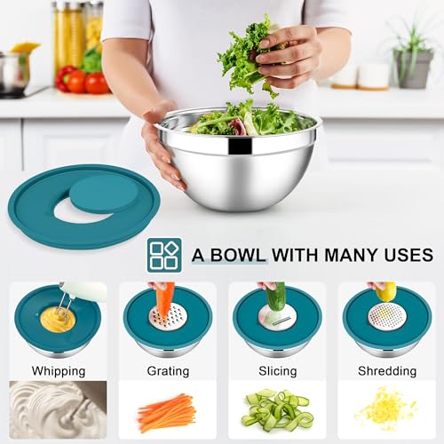 Stainless Steel Mixing Bowls (7 Count)
