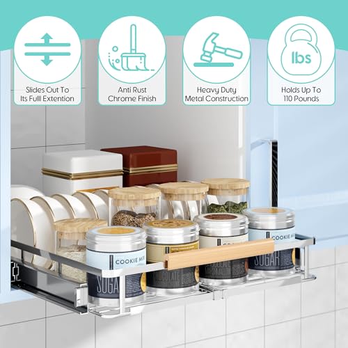Expandable Pull Out Cabinet Organizer
