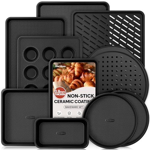 10 Piece Nonstick Bakeware Set (10 Count)