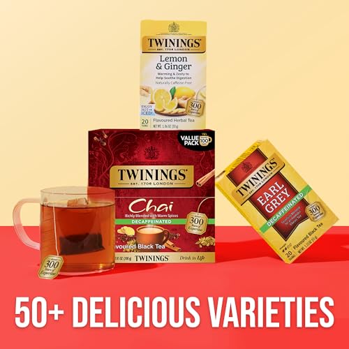 Decaffeinated Chai Spiced Black Tea Bags (100 Count)