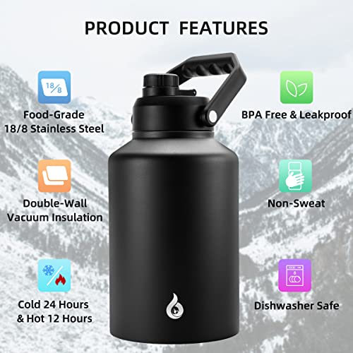 128oz Insulated Water Bottle