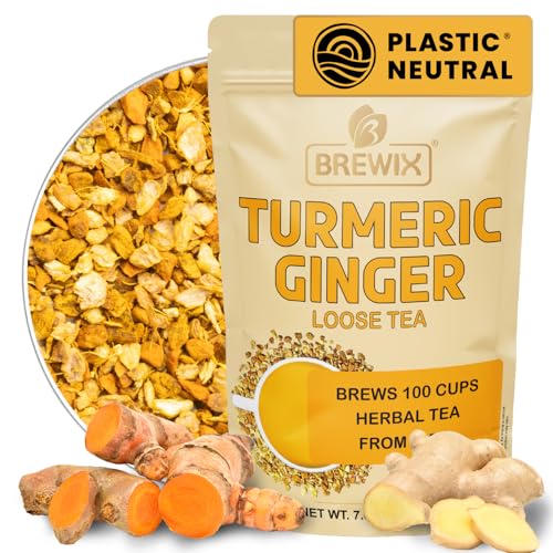 Turmeric Ginger Loose Herbal Tea (7.05 Ounce)