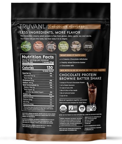 Organic Plant Based Protein Powder (21.1 Ounce)