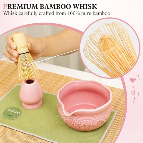 Pink Matcha Set (8 Count)