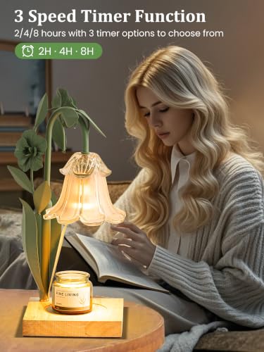 Candle Warmer Lamp with Timer Dimmer