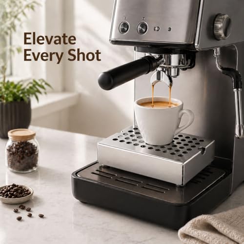 Anti Splash Espresso Cup Riser Stand for Espresso Machines