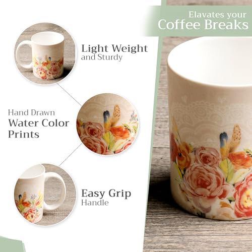 Coffee Mug with Handles Tea Cups