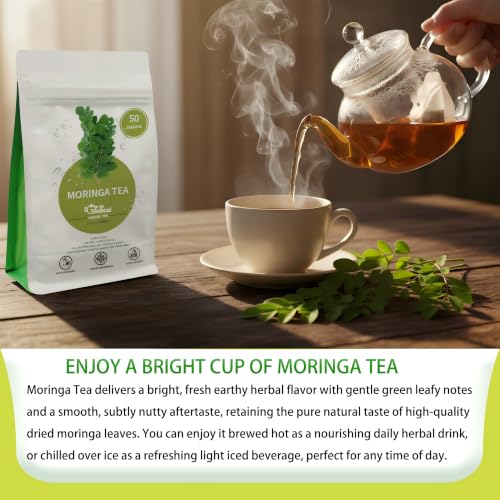 Moringa Tea 50 Tea Bags (50 Count)
