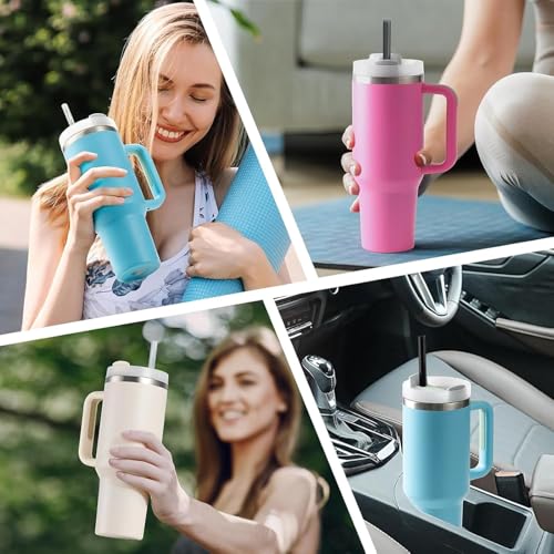 Black Replacement Straws for Stanley 30 oz Tumbler (6 Count)