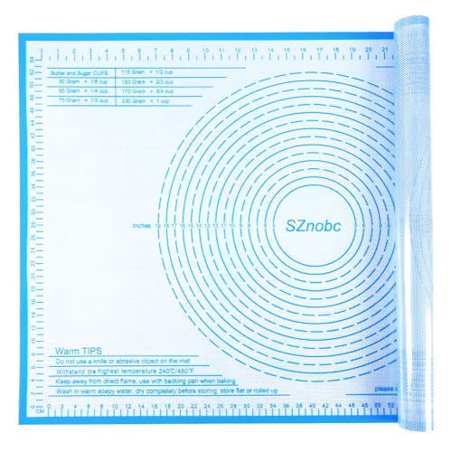 Silicone Pastry Mat 36X24 inch Baking Mat for Rolling Dough