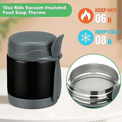 Bento Lunch Box Set With 10oz Soup Thermo