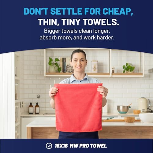MW Pro Microfiber Cleaning Cloth (12 Count)