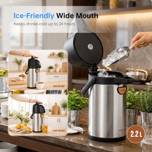 Airpot Coffee Dispenser Thermal with Pump
