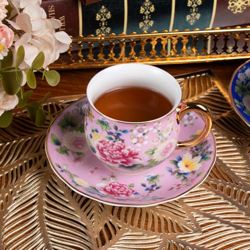 Tea Cup and Saucer (2 Count)