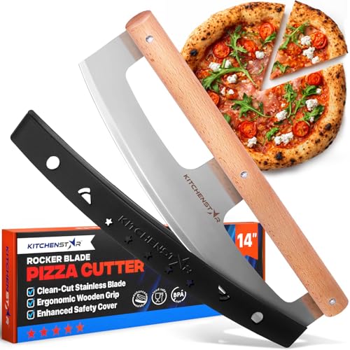 14 Inch Pizza Cutter Rocker Blade