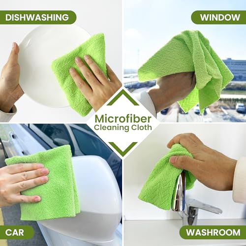 Microfiber Cleaning Cloth Roll (80 Count)