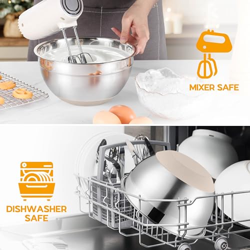 Mixing Bowls with Lids Set of 6 (9 Count)