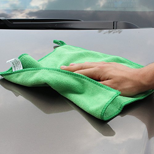 Ultra Absorbent 400 GSM Microfiber Cleaning Cloths (12 Count)