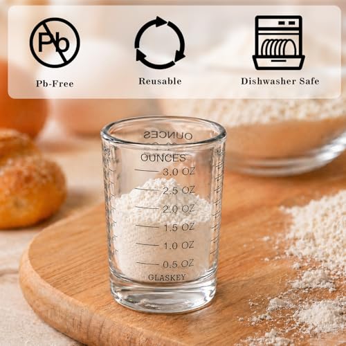 2 Pack Shot Glass Measuring Cup Set (2 Count)