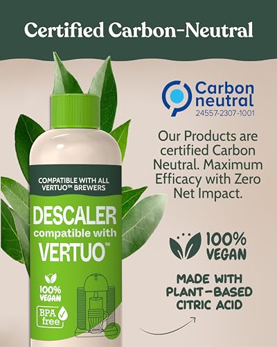 Nespresso Vertuo Compatible Descaling Solution (16.9 Fl Oz)