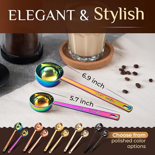 Premium Coffee Scoop Set (2 Count)