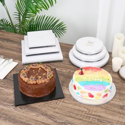 Round Black Cardboard Cake Drum Board