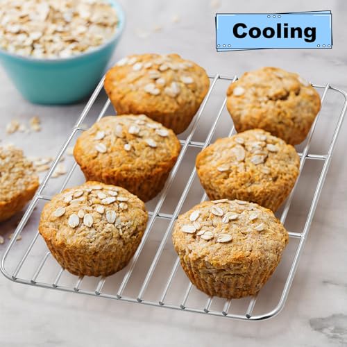 9.7" x 7.3" Cooling Baking Wire Racks Pack of 2