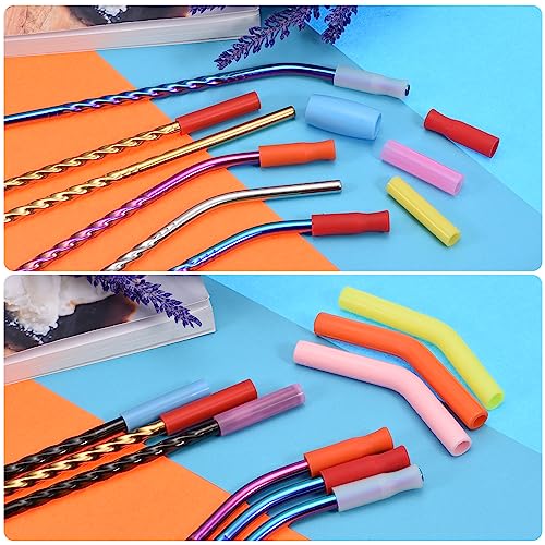 12pcs Silicone Straw Tips (12 Count)