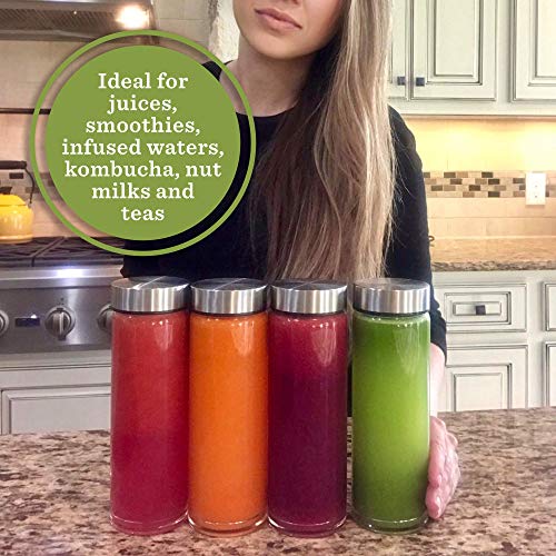 16oz Juice Bottles (4 Count)