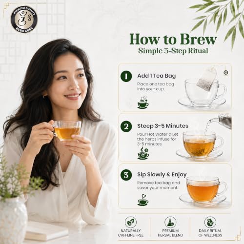 Stress Relief & Relaxation Traditional Chinese Herbal Tea for Modern Wellness