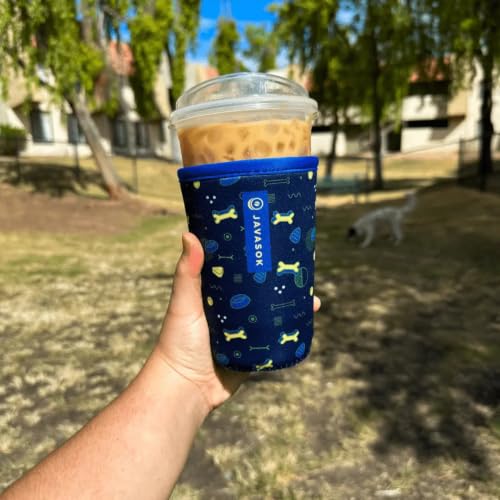 JavaSok Iced Coffee & Cold Soda Insulated Neoprene Cup Sleeve