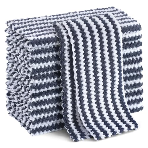 12 Pack Coral Velvet Dish Cloths (12 Count)
