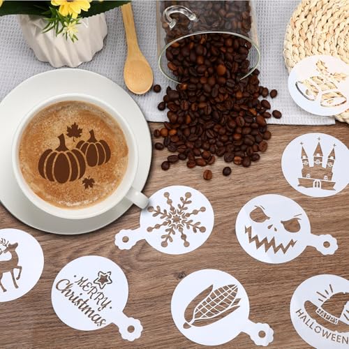 36 Pcs Holiday Cookie Cake Stencils Baking Templates (36 Count)