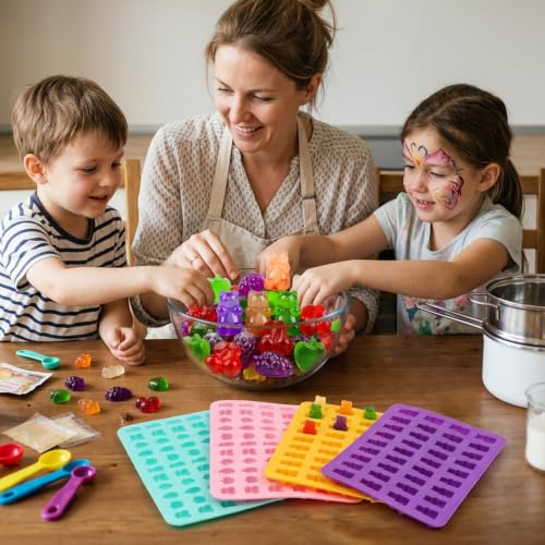 Gummy Bear Mold Silicone (4 Count)