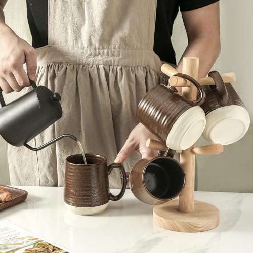 Porcelain Coffee Mugs Set of 4 (4 Count)