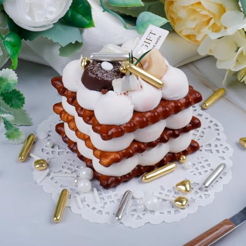 Gold Silver White Sprinkles (4.6 Ounce)