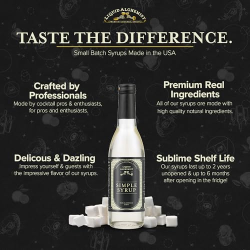 Simple Syrup for Cocktails (12.7 Fl Oz)