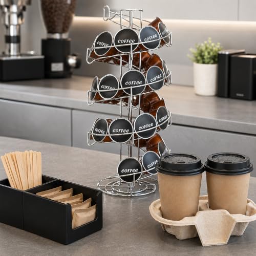 Coffee Pod Holder 7 x 7 x 16.14 Inches 35