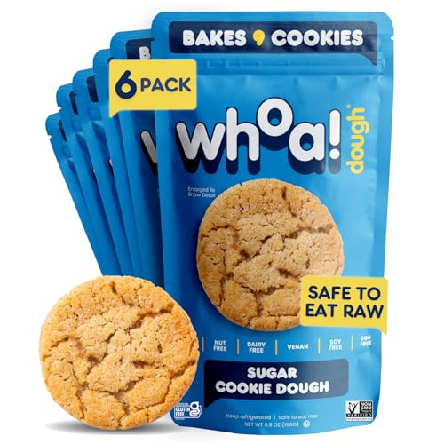 Whoa Dough Ready to Bake Cookie Dough Sugar Cookie (41.4 Ounce)
