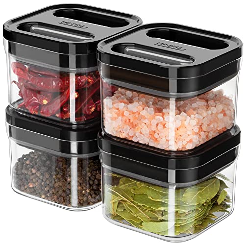4 Pack Airtight Food Storage Container Set (4 Count)