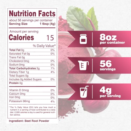 Beet Root Powder 8 Oz (8 Ounce)