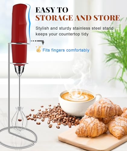 Handheld Milk Frother Wand for Coffee
