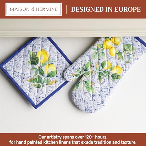 100% Cotton Oven Mitt & Pot Holder Set (2 Count)