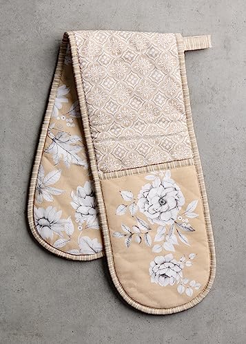 Double Oven Mitts 100% Cotton Double Oven Glove
