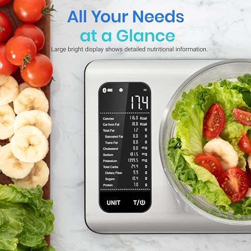 Food Kitchen Scale with Nutritional Calculator