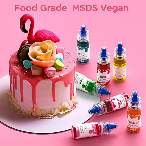 12 Color Food Coloring Set (3 Fl Oz)